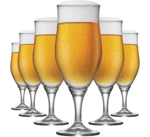 Kit 6 Taças Cerveja 260ml